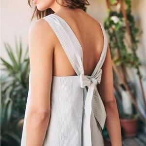 Sezane Mathilde Seersucker Dress